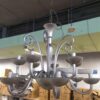 Lampu Gantung Madlite Kaca Silver