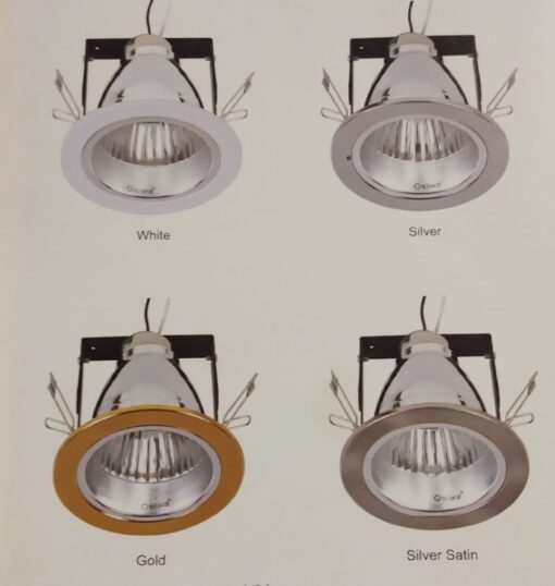 Lampu Downlight Biasa E2