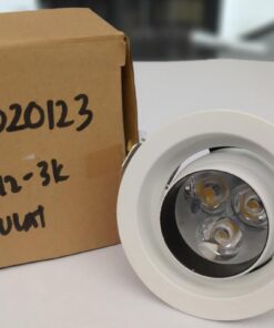 Downlight LED X2012-3W Bulat