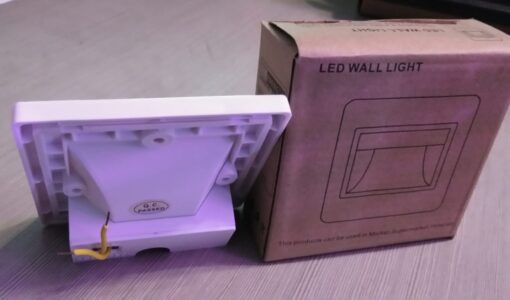 Lampu Tangga Led 2W WW Tampak Belakang