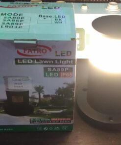 Lampu Taman Pilar SA86P 5W WW Fatro Menyala