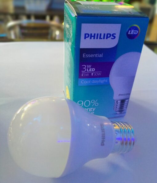 Philips LED Essentials E27 3W