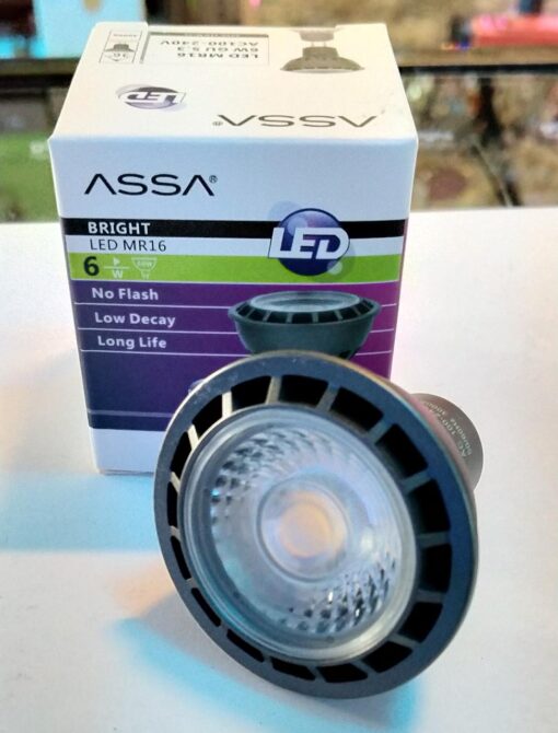 ASSA LED MR16 6W WARMWHITE