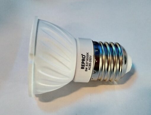 LED SPOT REPRO 5W E27 WHITE TAMPAK BELAKANG